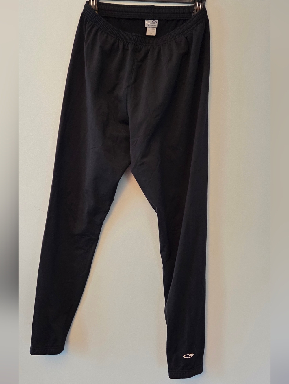 Champion Men's Black Duo Dry Athletic Stretch Pants Size XL
